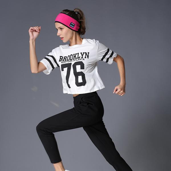 Wireless Bluetooth Headband – Warm Knit Headband for Sports & Calls  - Wireless Bluetooth-compatible Headband Outdoor Fitness Yoga Headband