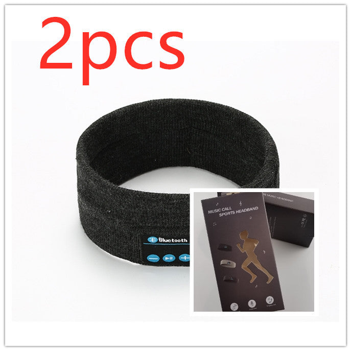 Wireless Bluetooth Headband – Warm Knit Headband for Sports & Calls  - Wireless Bluetooth-compatible Headband Outdoor Fitness Yoga Headband