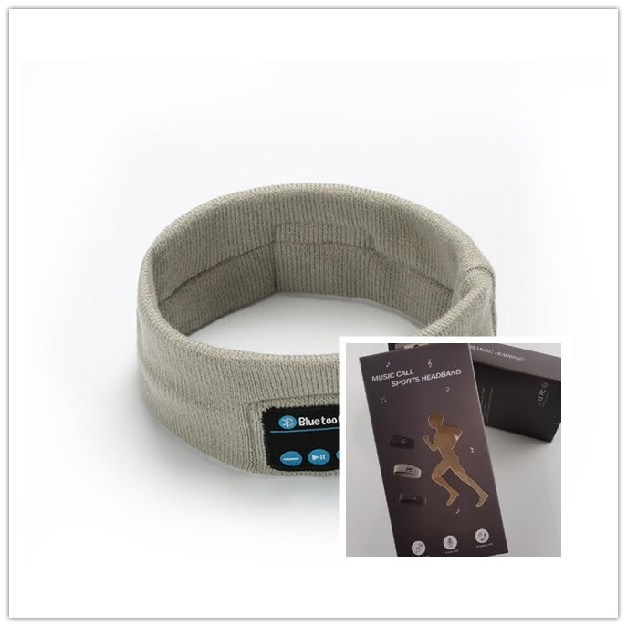 Wireless Bluetooth Headband – Warm Knit Headband for Sports & Calls  - Wireless Bluetooth-compatible Headband Outdoor Fitness Yoga Headband