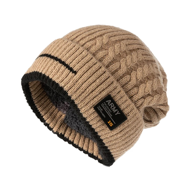 Cozy Winter Beanie - Warmth and Style for Men and Women || Winter Beanie Hat for Men Knitted Hat Winter Cap Beanie Women Thick Bonnet Hats Skullies