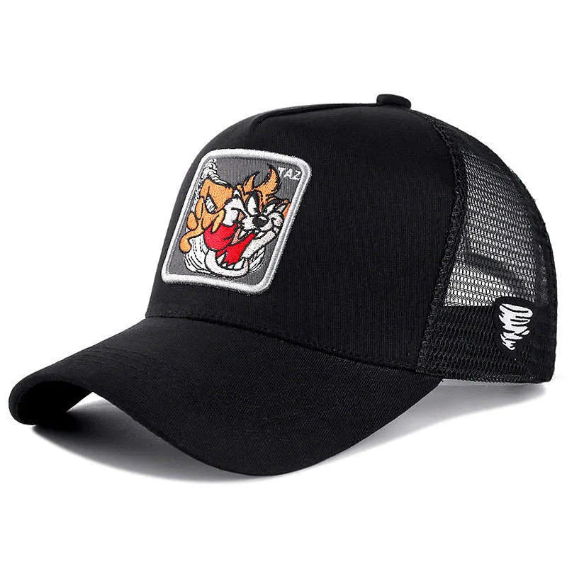 Hot Sale Unisex Anime Cartoon Patch Cap – Trendy Trucker Hat for Men & Women | High-Quality Baseball Style