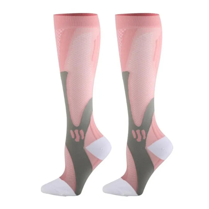 Sports compression socks, Adult running compression socks breathable quick dry, pain relief || Varicose Veins Socks Compression Stockings Nurse Sports Cycling Socks for Diabetics Running Gift for Men Diabetes Nature Hiking