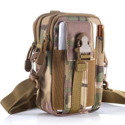 Tactical Nylon Waist Pack||Mobile Phone Case Pouch Waist Bag Waterproof Nylon Multifunction Casual Men Waist Pack Male Small Bag