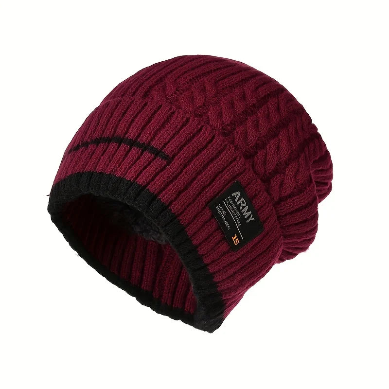 Cozy Winter Beanie - Warmth and Style for Men and Women || Winter Beanie Hat for Men Knitted Hat Winter Cap Beanie Women Thick Bonnet Hats Skullies