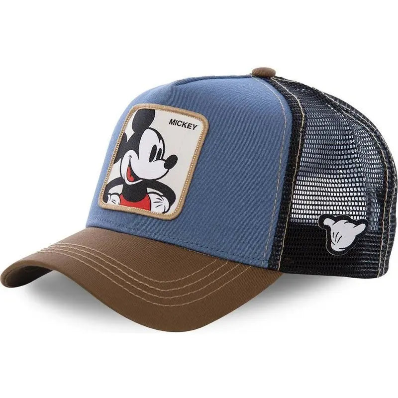 New Anime Bunny TAZ DUCK Snapback Cap – Unisex Cotton Baseball Hat | Hip Hop Dad Mesh Trucker Cap for Men & Women