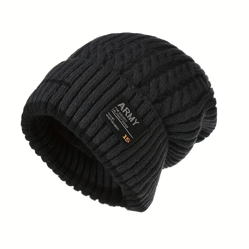 Cozy Winter Beanie - Warmth and Style for Men and Women || Winter Beanie Hat for Men Knitted Hat Winter Cap Beanie Women Thick Bonnet Hats Skullies