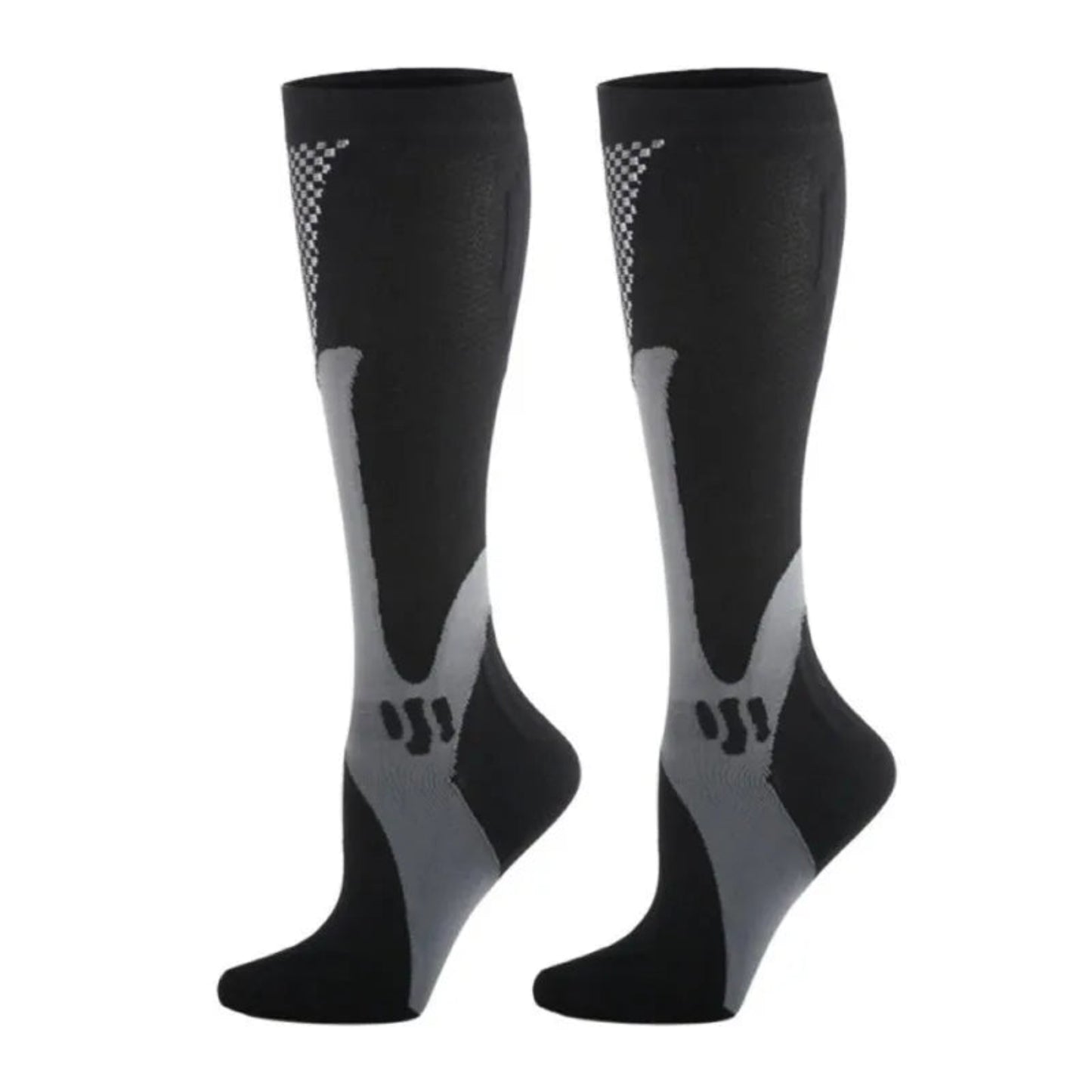 Sports compression socks, Adult running compression socks breathable quick dry, pain relief || Varicose Veins Socks Compression Stockings Nurse Sports Cycling Socks for Diabetics Running Gift for Men Diabetes Nature Hiking