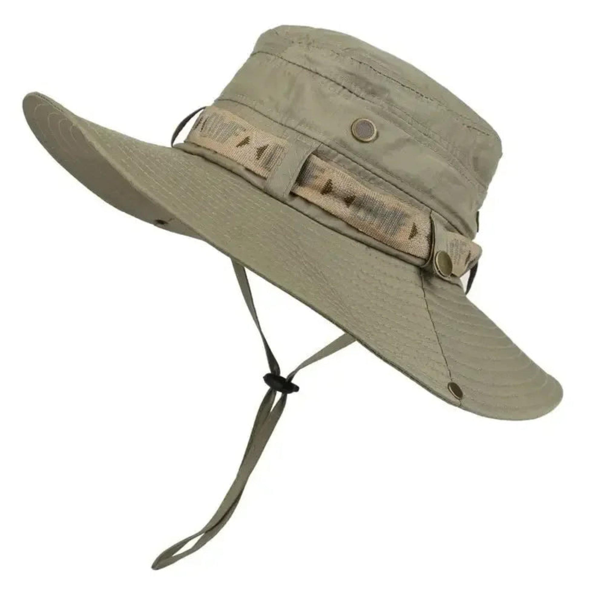 SunShield Men’s Outdoor Bucket Hat | Summer Men Bucket Hat Outdoor UV Protection Wide Brim Panama Safari Hunting Hiking Hat Mesh Fisherman Hat Beach Sunscreen Cap