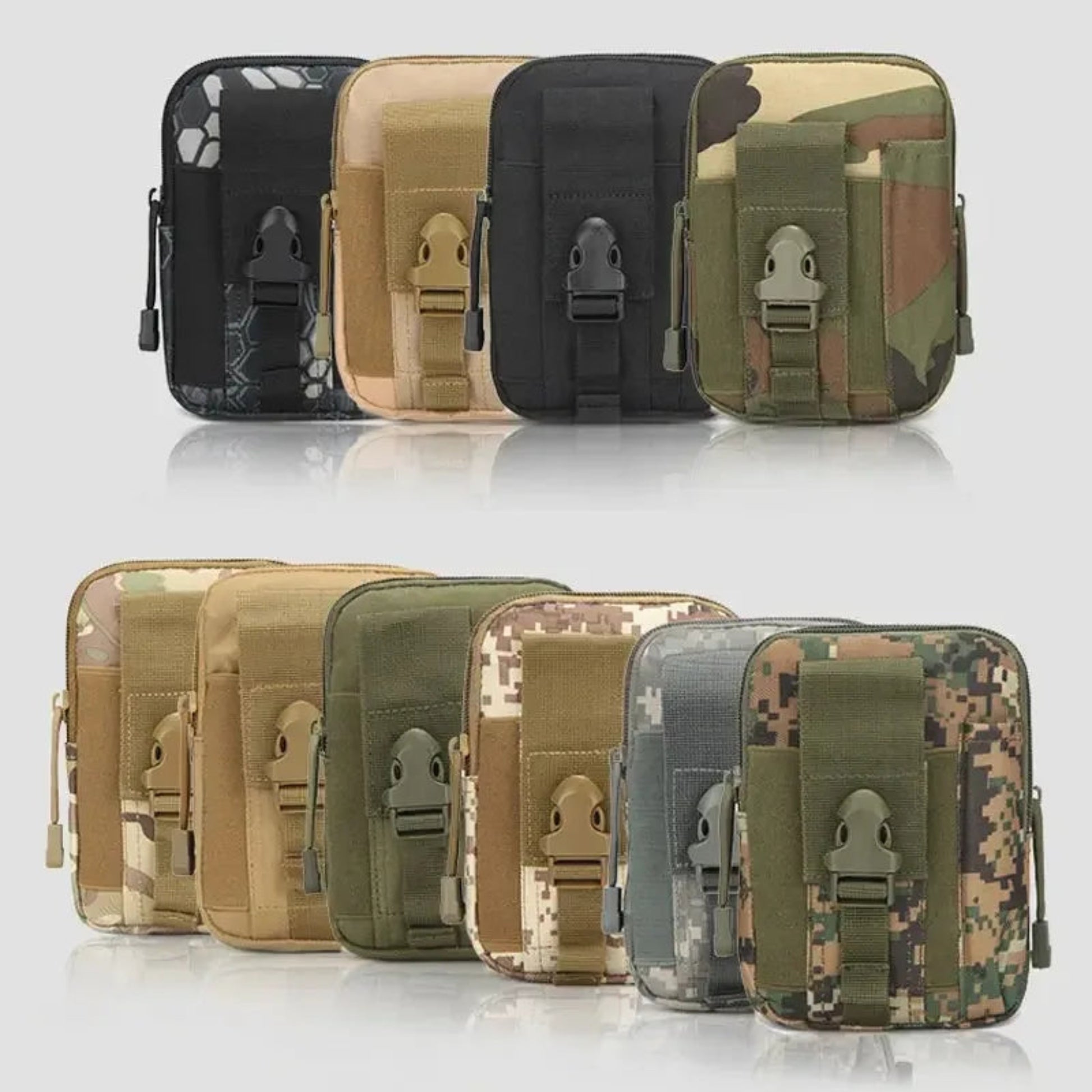 Tactical Nylon Waist Pack||Mobile Phone Case Pouch Waist Bag Waterproof Nylon Multifunction Casual Men Waist Pack Male Small Bag