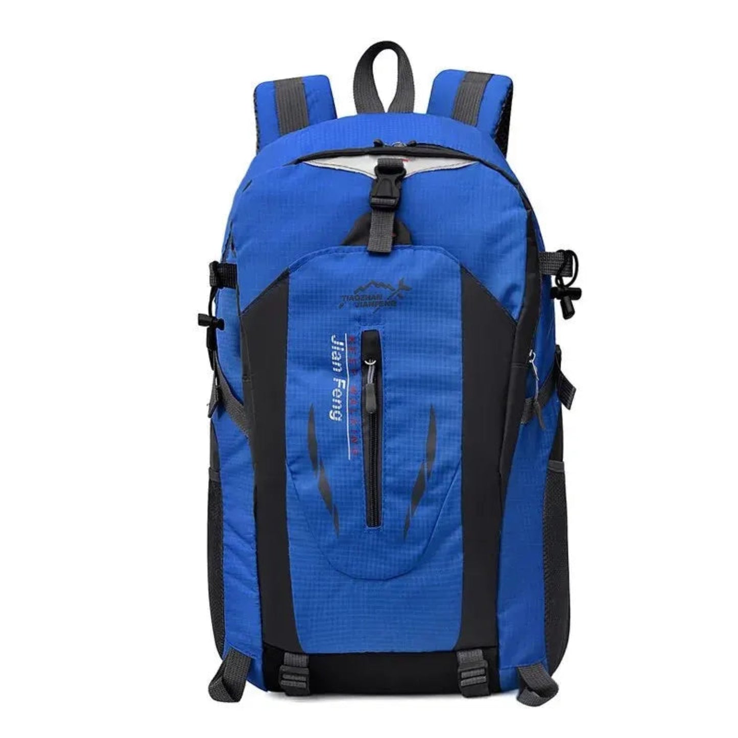 TrekMax 40L Waterproof Hiking Backpack | 40L Outdoor Waterproof Large Capacity Hiking Bag blue