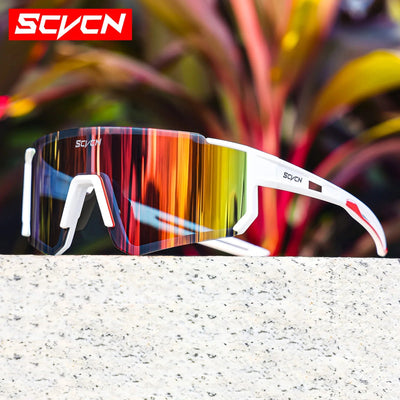 VelocityVision UV400 Eyewear - MountainEdge UV Eyewear || SCVCN New Outdoor Cycling Sunglasses Men Road Driving Bike Glasses  Sports Mountain Climbing Women Bicycle Cycling UV400 Goggles