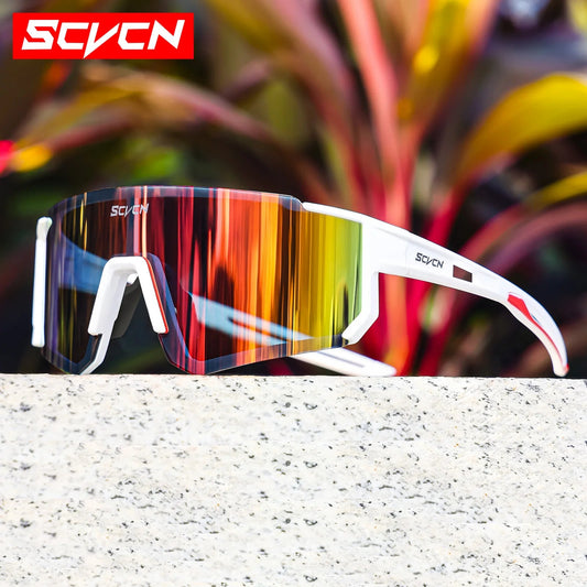 VelocityVision UV400 Eyewear - MountainEdge UV Eyewear || SCVCN New Outdoor Cycling Sunglasses Men Road Driving Bike Glasses  Sports Mountain Climbing Women Bicycle Cycling UV400 Goggles