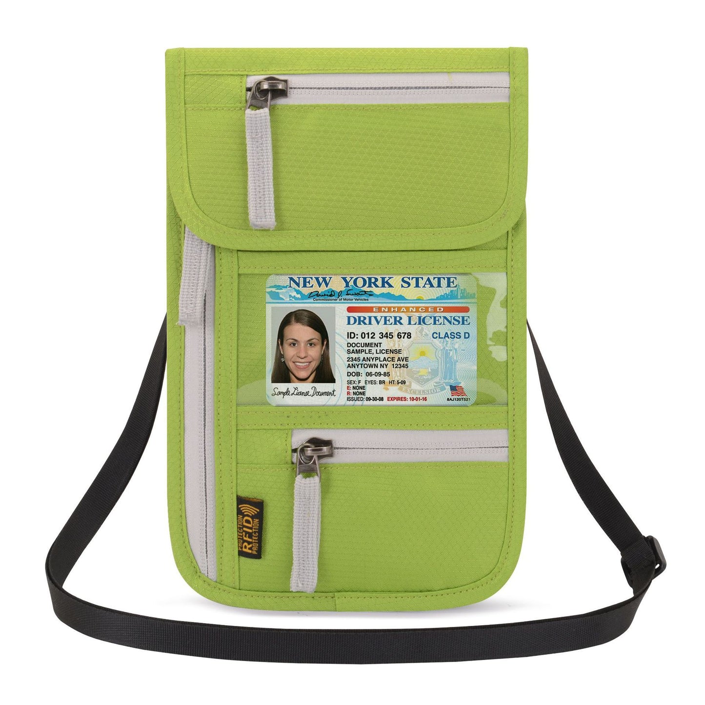 Waterproof Neck Passport Holder – Multi-Functional Travel Document Bag