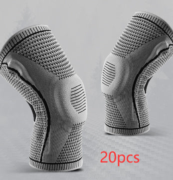 Knee Pads for Sport – Silicone Spring Patella Protector